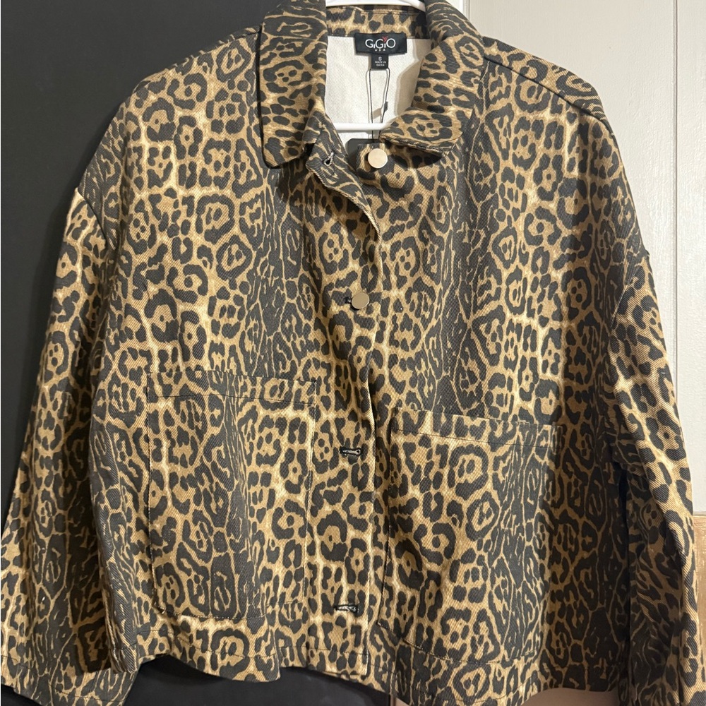 Women's Leopard Print Jacket